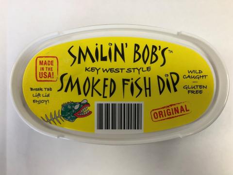 Image 2 - Top Image – Smilin’ Bob’s Key West Style Original Smoked Fish Dip, Primary Label