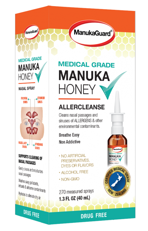 ManukaGuard, MANUKA Honey AllerCleanse, 1.3 FL OZ.