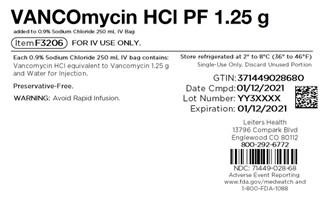 Image 10 - Labeling, vancomycin hcl pf 1.25g