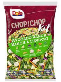 Image 8 – Labeling, Dole Chop Chop Kit, Avocado Ranch