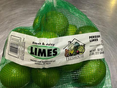 Image 3, Freshouse Limes in mesh bad 2 lb.