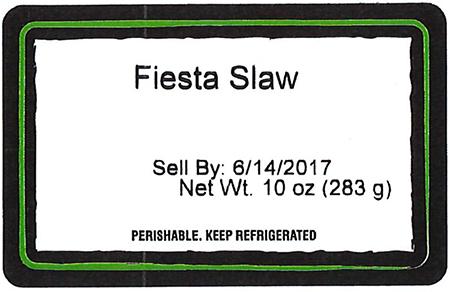 Fiesta Slaw, Net Wt. 10 oz