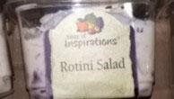Product image side label, Taste of Inspirations Rotini Salad