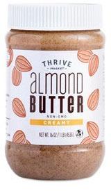 Thrive Market Non-GMO Creamy Almond Butter 