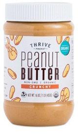 “Thrive Market Organic Crunchy Peanut Butter, 16 oz.” 