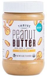 “Thrive Market Organic Creamy Peanut Butter, 16 oz.” 