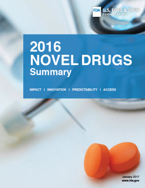 2016 Novel Drugs Summary Cover