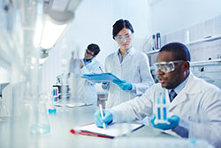 Scientists in Lab