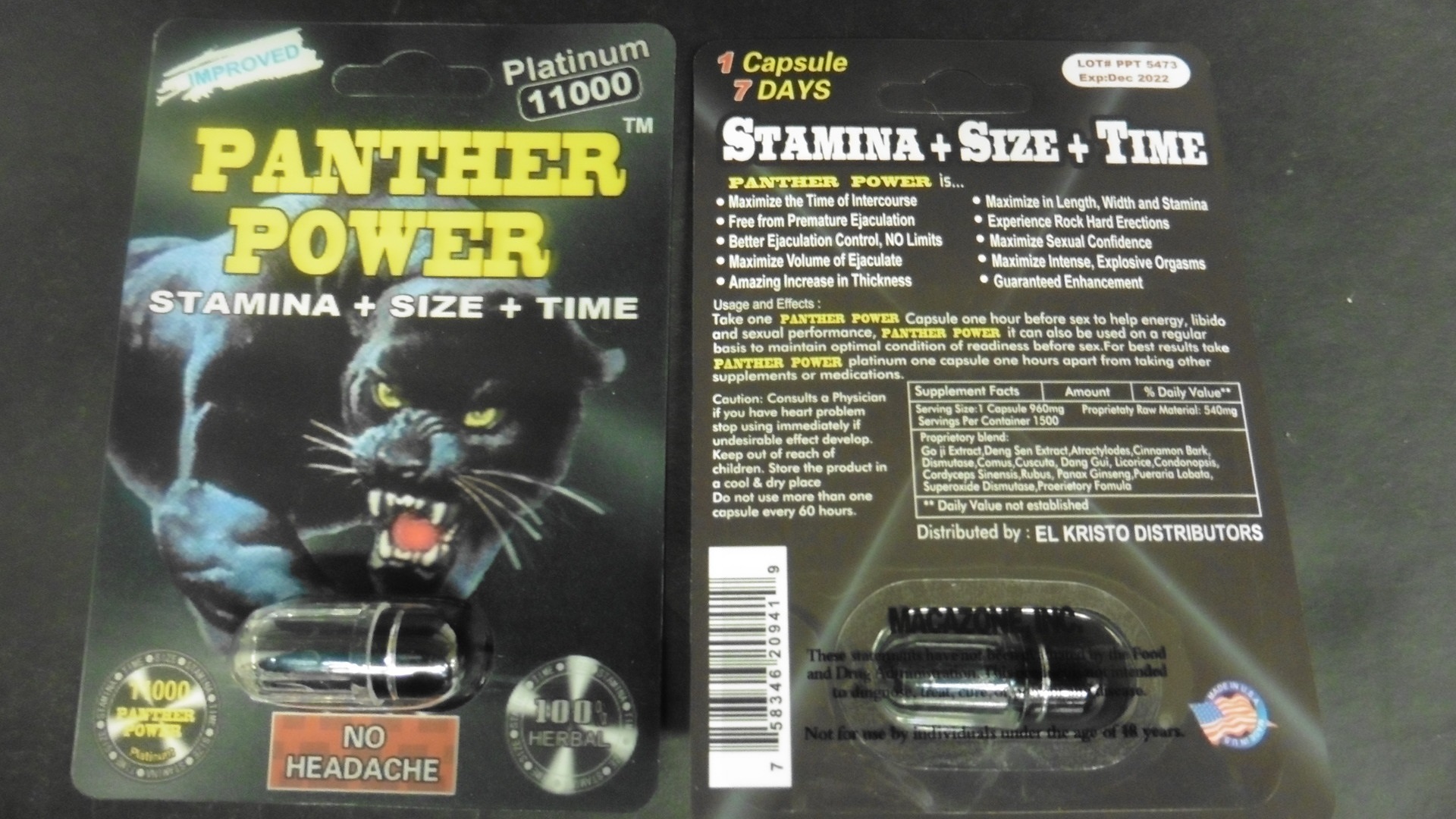 Panther Power Platinum 11000