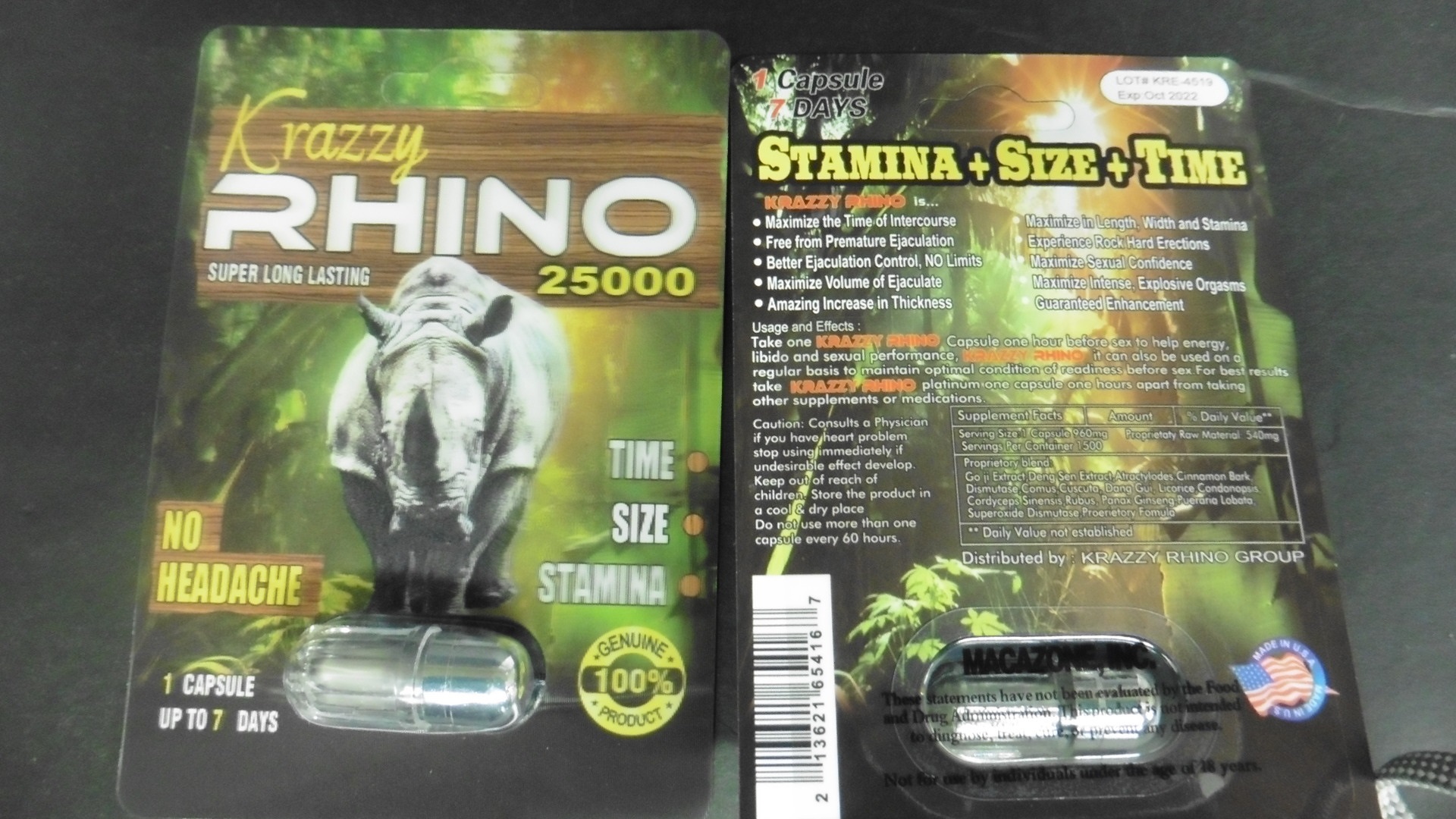 Image of Krazzy Rhino 25000