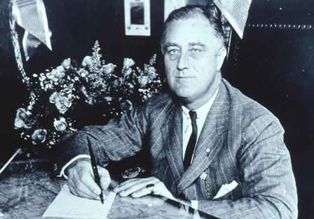 President Franklin Delano Roosevelt signing the 1938 Food, Drug, and Cosmetic Act