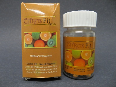 Image of Package of Citrus Fit Gold