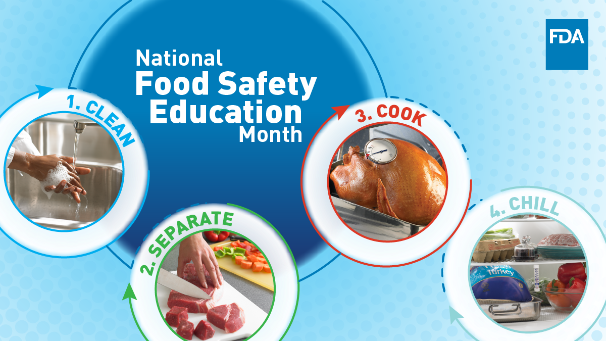 September is National Food Safety Education Month!