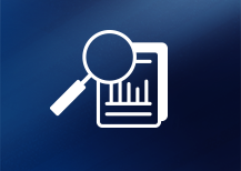 magnifying glass over a document 