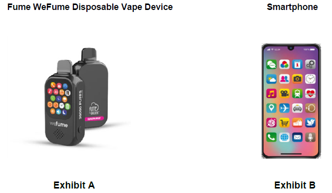 Smartphone and Vape Device