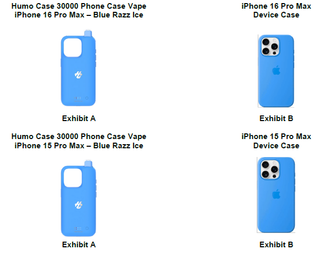 Four Blue Phone Case