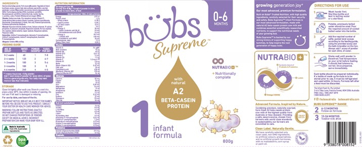 Aussie Bubs expands in US with clean-label toddler milks as purity