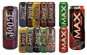 CFSAN caffeinated alcoholic beverage (CABs), United Brands, Joose and Max (small)