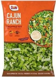 Dole Cajun Ranch Chopped Salad Kit