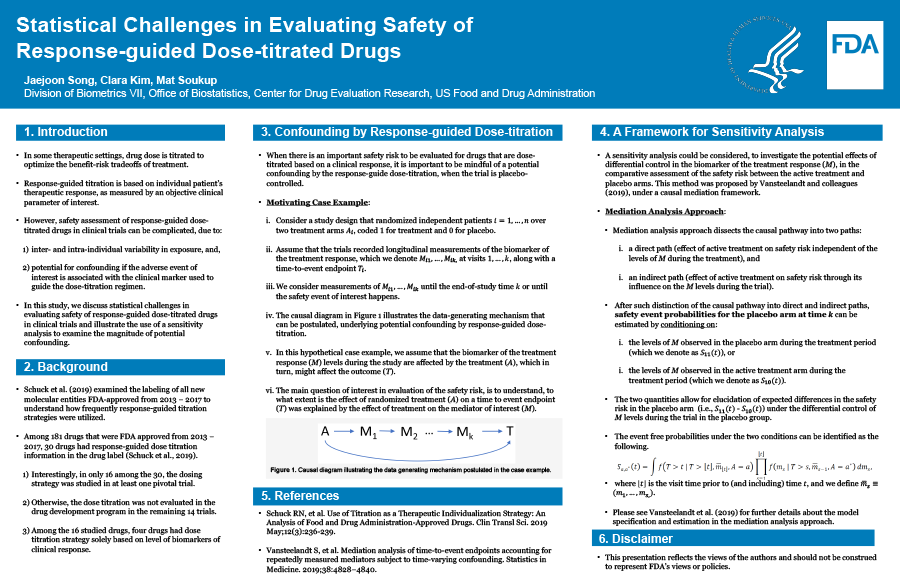 Statistical Challenges in Evaluating Safety of Response-guided Dose-titrated Drugs