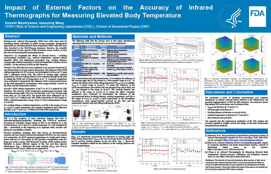 Impact of External Factors on the Accuracy of Infrared Thermographs for Measuring Elevated Body Temperature