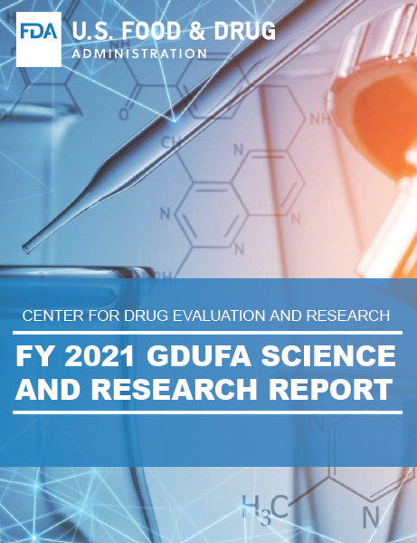 FY21 GDUFA Science and Research Report Cover