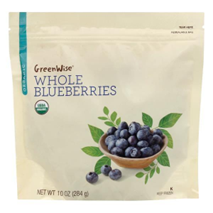 Frozen GreenWise-brand organic blueberries 