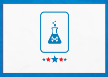 graphic of beaker with a liquid