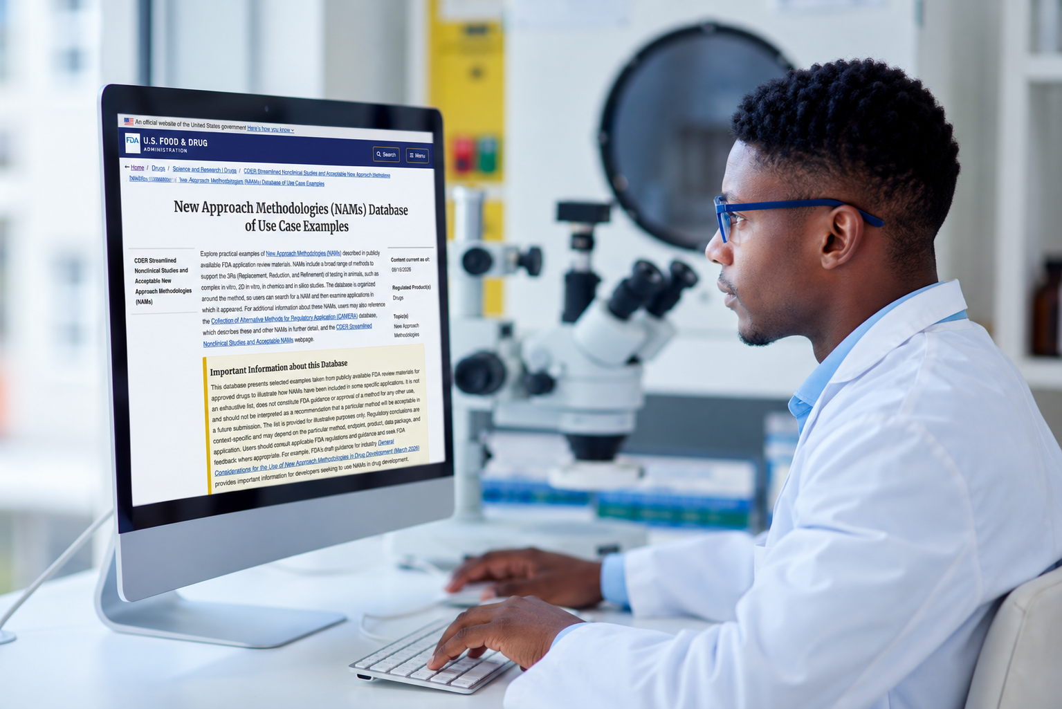 FDA Updates Regulations to Advance Innovative Alternatives to Animal Testing