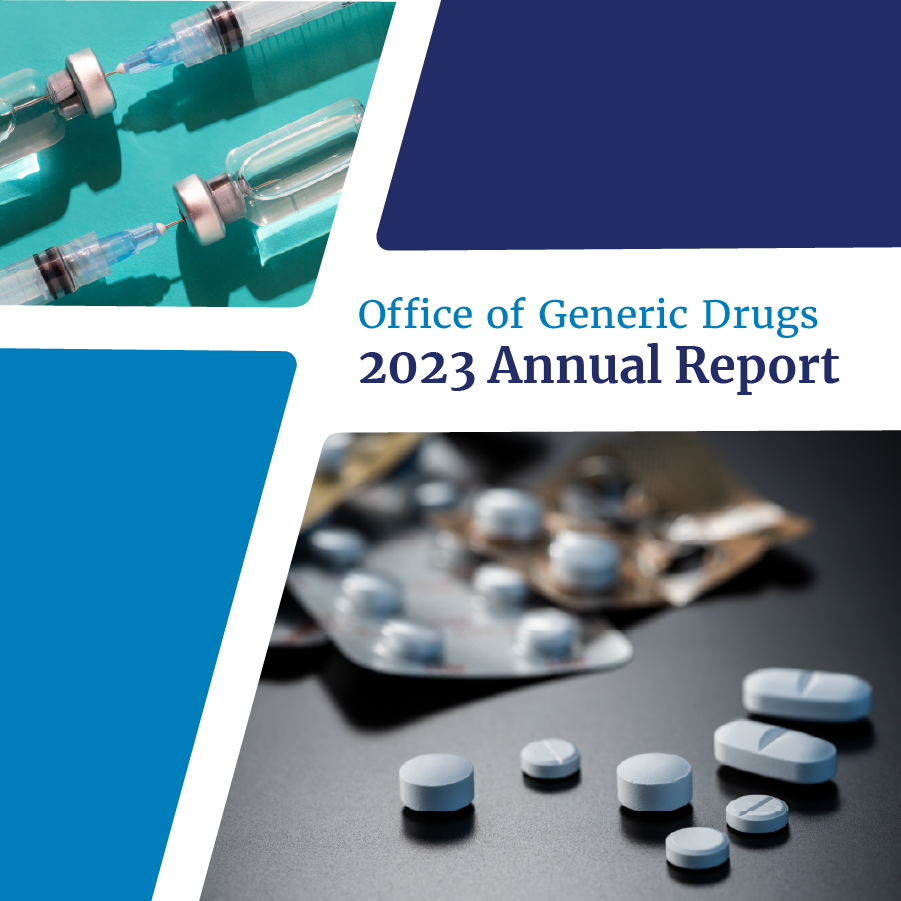 Office of Generic Drugs (OGD) 2023 Annual Report Cover