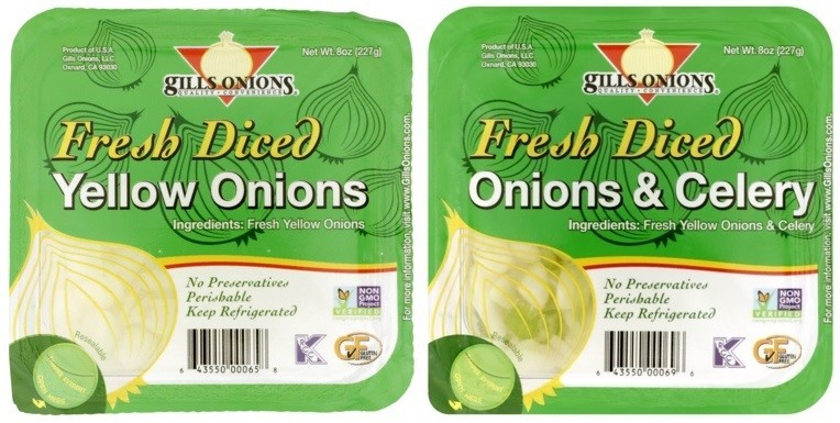 Sample Product Images from Outbreak Investigation of Salmonella Related to Onions (October 2023)