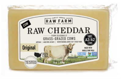 RAW FARM - Raw Cheddar Cheese