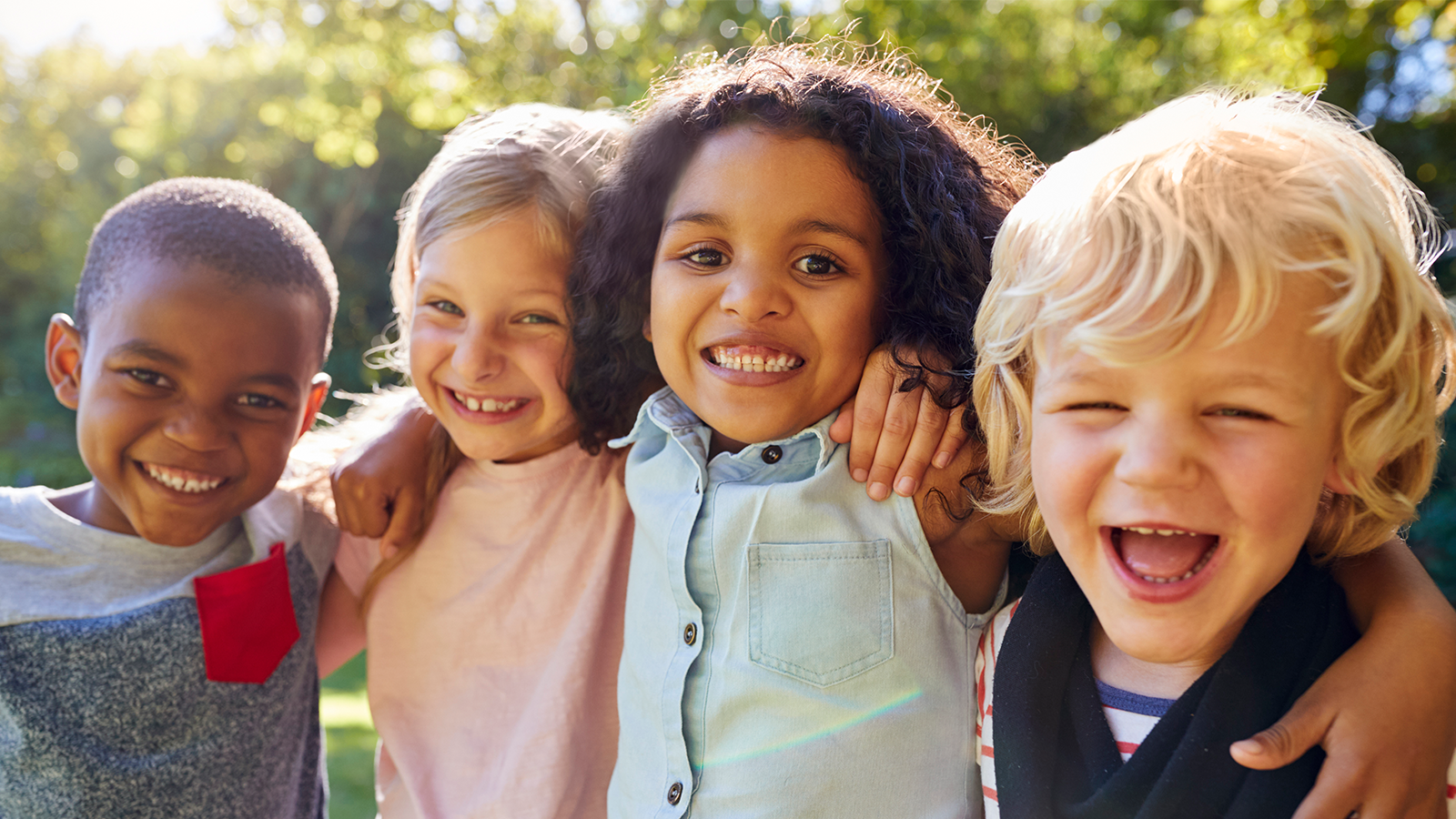 Four children
