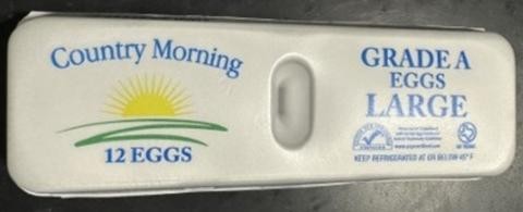 Country Morning Egg Carton