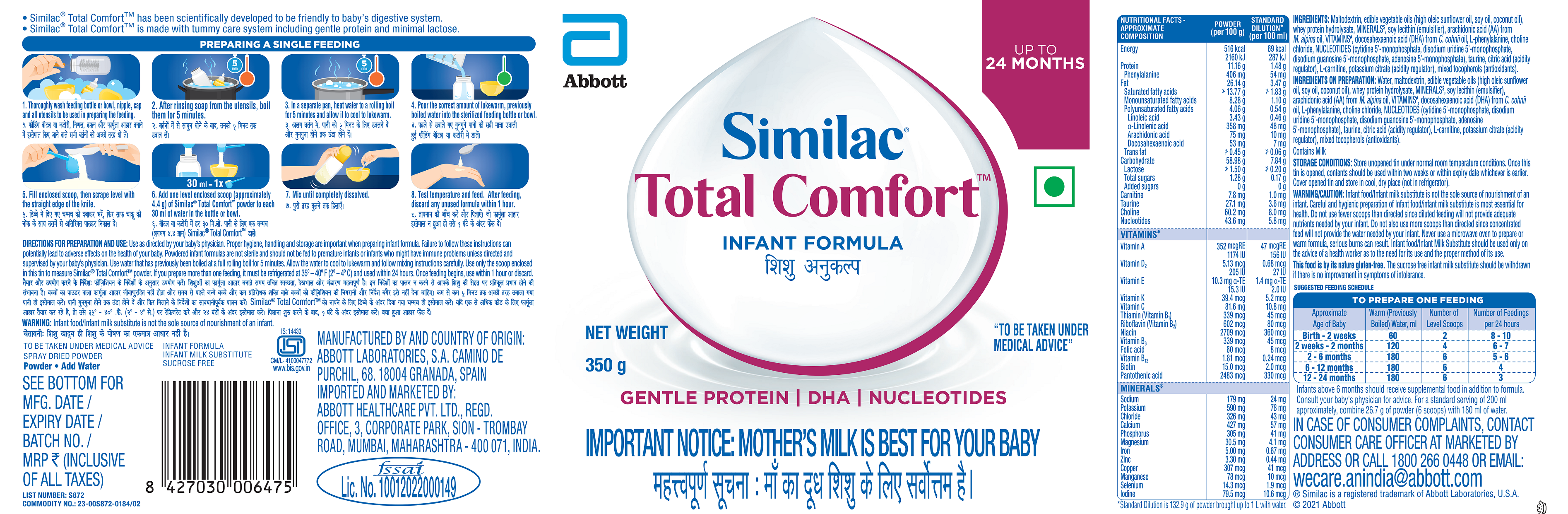 FDA: Guidance-Labeling Infant Formula-March2023