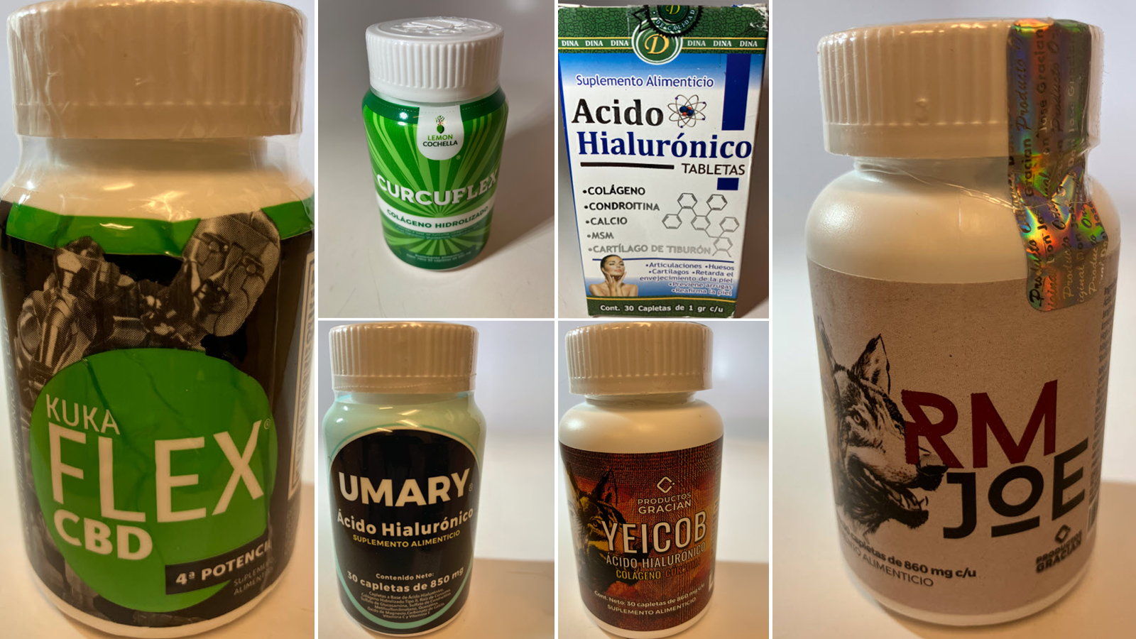 Tainted Products Marketed to Contain Hyaluronic Acid