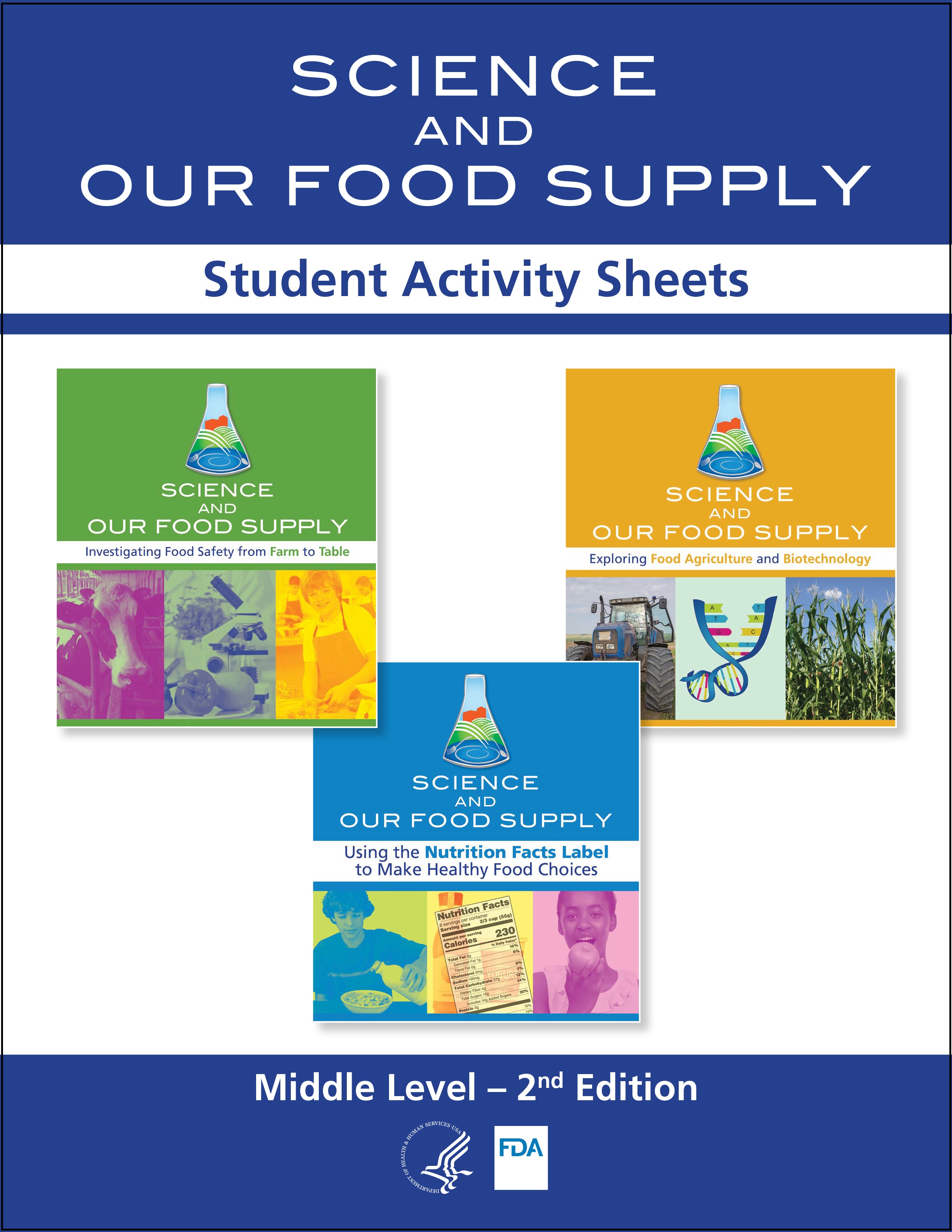 Science Our Food Supply: Fillable Middle School Student Activity Sheets