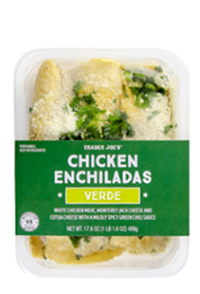 Trader Joe’s Chicken Enchiladas Verde