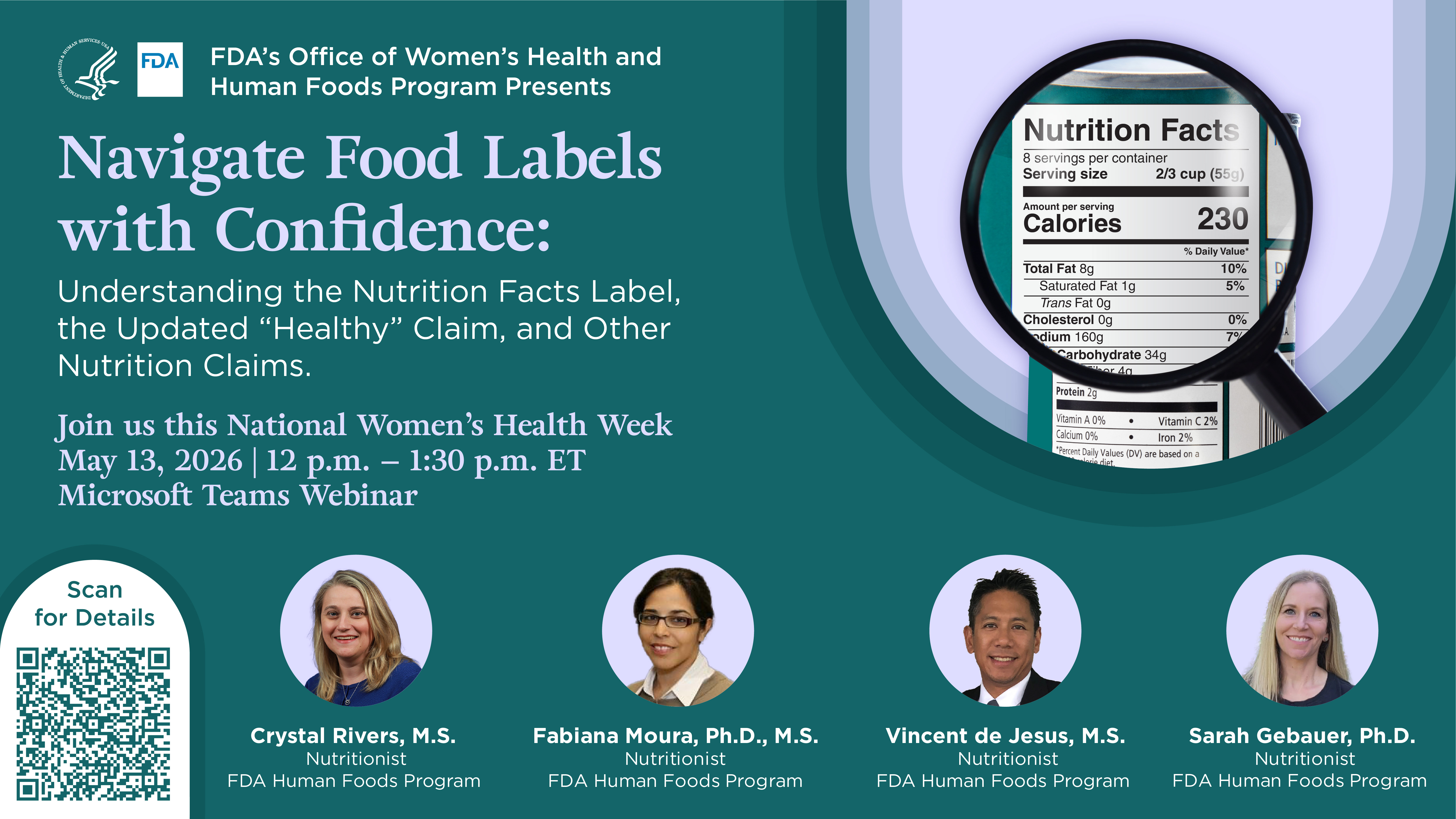 Navigate Food Labels with Confidence Promo graphic