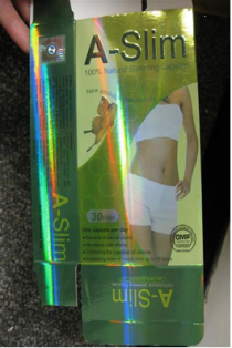 Public Notification: “A-Slim 100% Natural Slimming Capsule” Contains  Undeclared Drug Ingredient