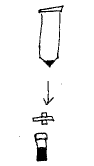 ADD 1.00 mL of diluent [50% methanol] and vortex (~30 s)