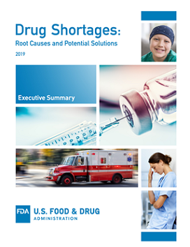 Drug Shortages Executive Summary Cover