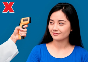 Infrared Thermometers Thermal Temperature Gun, For Hospital