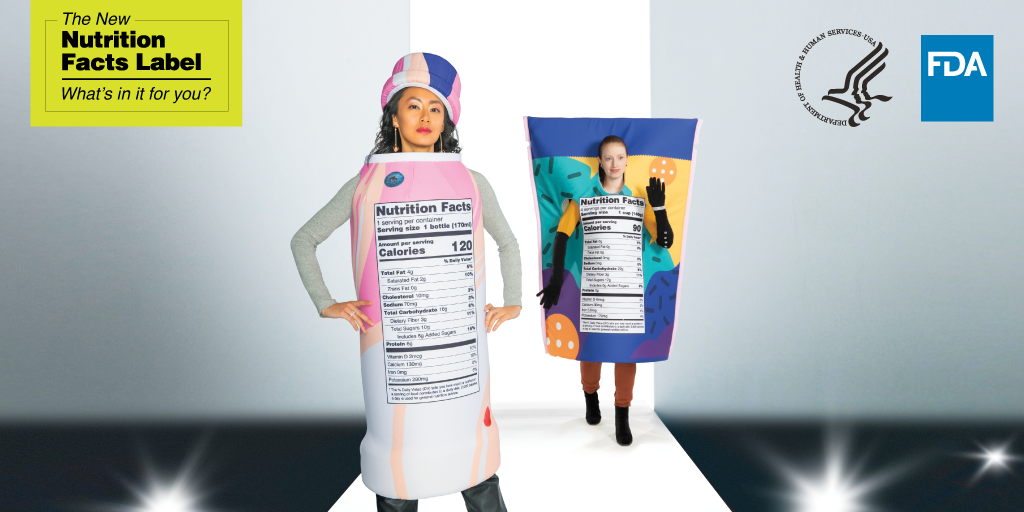 The New Nutrition Facts Label Social Media Image
