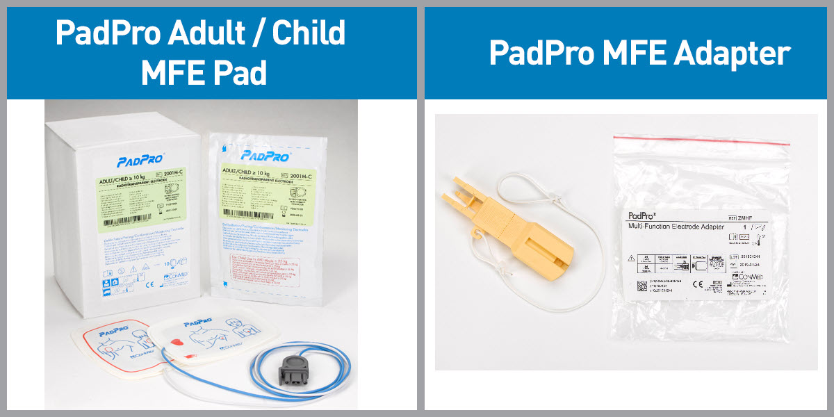PadPro Adult/Child MFE Pad and PadPro MFE Adapter