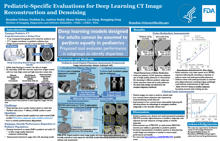Pediatric-Specific Evaluations for Deep Learning CT Image Reconstruction and Denoising Techniques