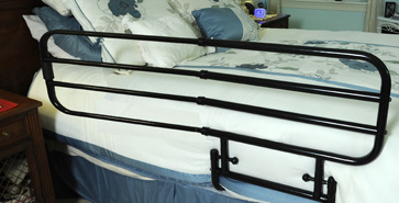 Example of an adult portable bed rail.