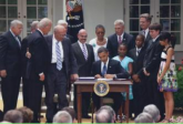President Obama signs the Family Smoking Prevention and Tobacco Control Act into law
