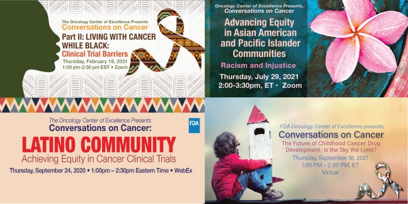AR Conversations on Cancer Collage