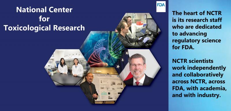 National Center for Toxicological Research Principal Investigator Collage